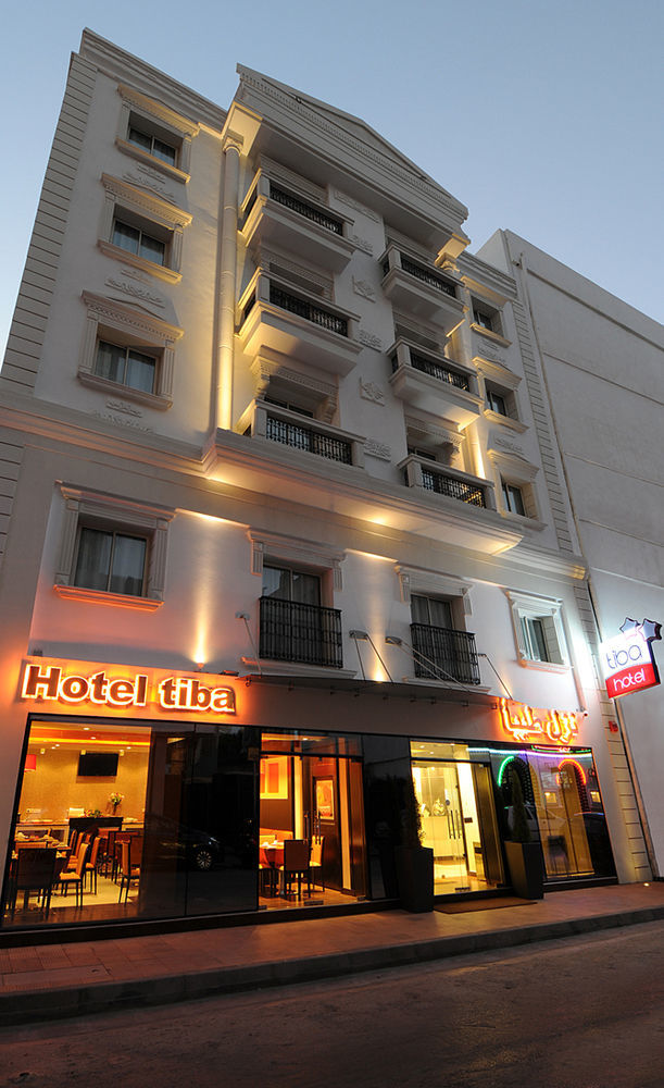 Hotel Tiba ตูนิส ภายนอก รูปภาพ
